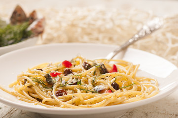 Sicilian spaghetti with sardines