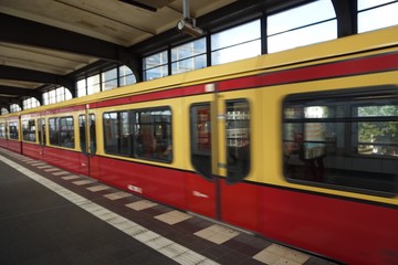 Obraz premium S Bahn Berlin 