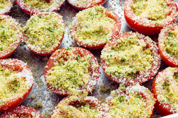 Tomatoes gratin