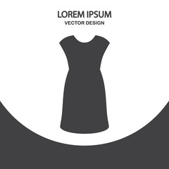 Female dress icon