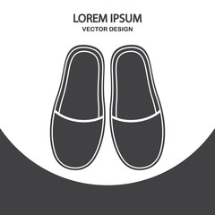 Home slippers icon