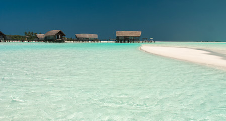 Fantastic beach in Maldivian island