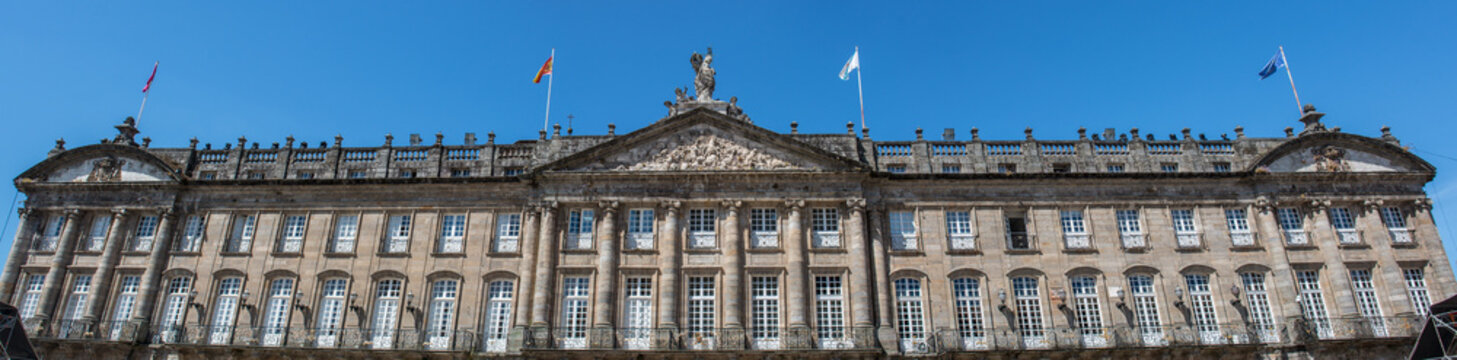 Ayuntamiento de Santiago de Compostela Galicien Spanien