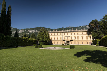 Fototapeta na wymiar Villa Giulia at Bellagio (Como)