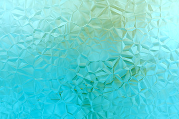 Abstract 3D aquamarine background