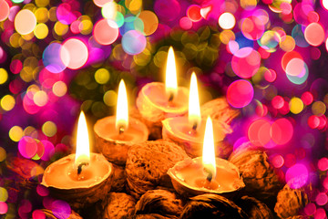 christmas candles