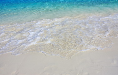 Fototapeta na wymiar sand and sea.