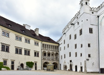Fototapeta na wymiar castle Jindrichuv Hradec,Czech republic