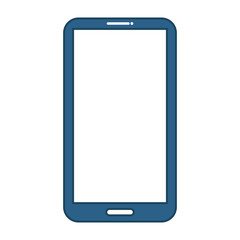 smartphone mobile phone. communication and technology device. vector illustration