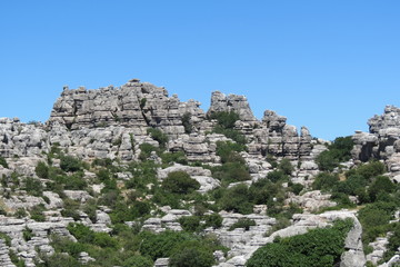 Espagne - Andalousie - El Torcal Desert de rochers