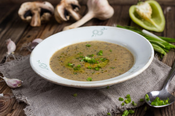 Mushroom cream soup