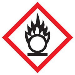 Piktogram GHS03 utleniające