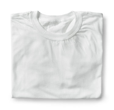 White Folded Cotton Shirt