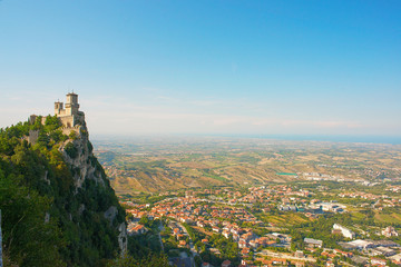Fototapeta na wymiar San Marino. Guaita, Prima Torre