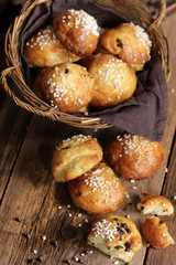 brioches aux pépites de chocolat fait maison 2