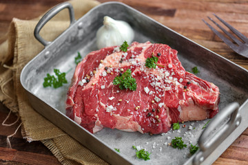 côte de bœuf crue 2