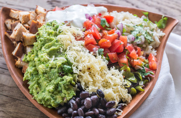 Chicken burrito bowl