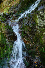 Amazing landscape with wild waterfall, Armenia