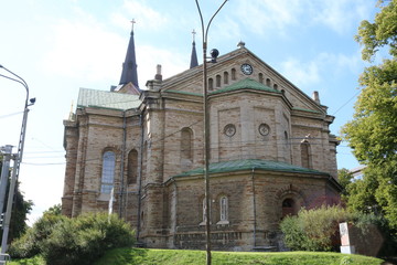 Fototapeta na wymiar Rückansicht der Karlskirche, Tallinn