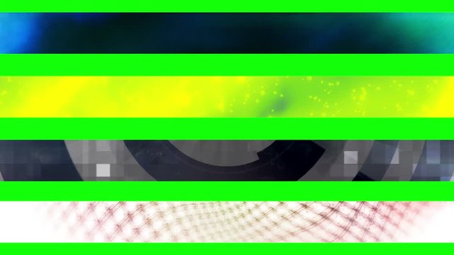Lower third thirty nine GBS Abstract looping Lower Thirds, use cropping or masking to separate Lower Thirds. 