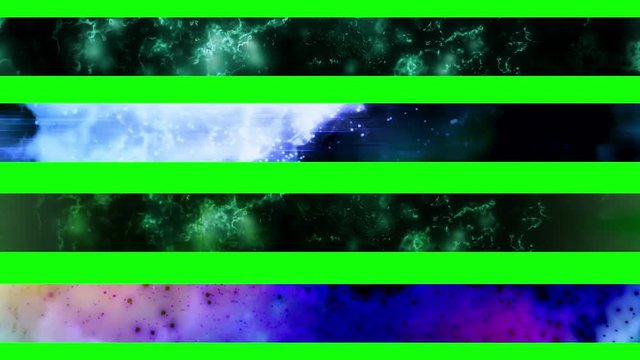 Lower third three GBS Abstract looping Lower Thirds, use cropping or masking to separate Lower Thirds. 