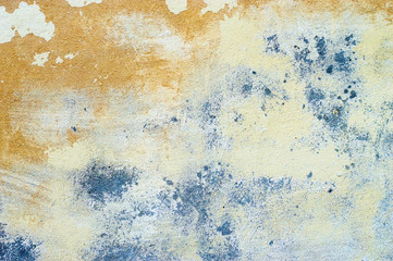 Стена заляпаная краской