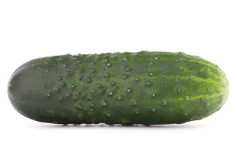 Cucumber vegetable  isolated on white background cutout