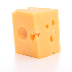 cheese isolated on white background cutout