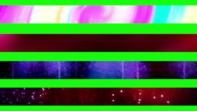 Lower third twenty three GBS Abstract looping Lower Thirds, use cropping or masking to separate Lower Thirds. 