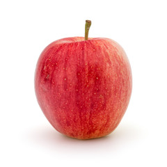 Red apple isolated on white background cutout