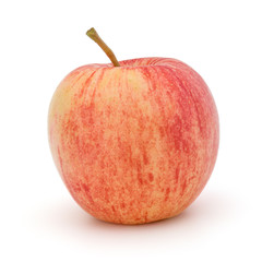 Red apple isolated on white background cutout