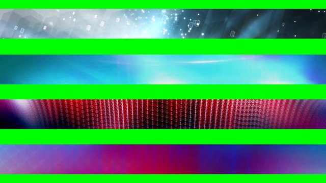 Lower third twenty nine GBS Abstract looping Lower Thirds, use cropping or masking to separate Lower Thirds. 