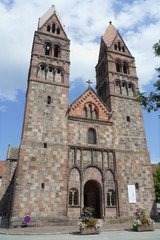 Fototapeta na wymiar Église sainte foy de Sélestat France