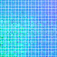 abstract vector square pixel mosaic background