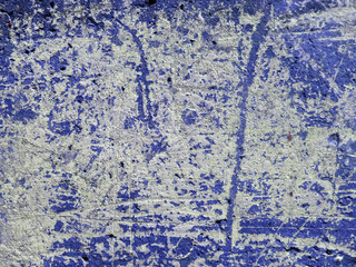 Grunge blue wall texture