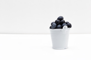 Blueberries Bucket