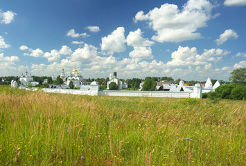 Summer landscape in Suzdal