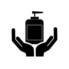 hand human with spa icon vector illustration design