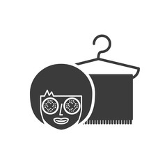 spa relax service isolated icon vector illustration design