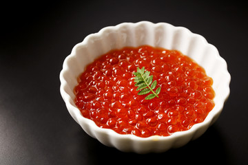 いくらの醤油漬け　Salmon roe