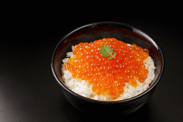 いくらの醤油漬け　Salmon roe