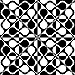 Seamless Curved Shape Pattern