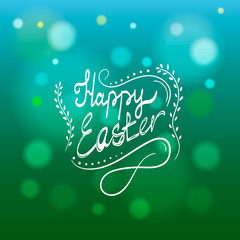 Card with Happy Easter lettering-2