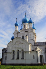 Fototapeta na wymiar Белокаменная церковь