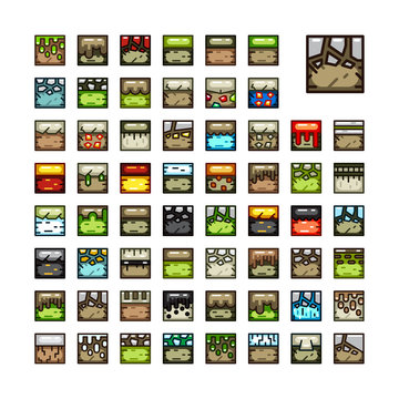 Tilesets for video game
