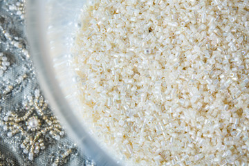 embroidery bead ,pearl,sequin patterned general traditional thai