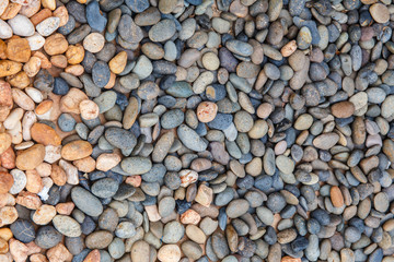 white ,gray ,orange pebbles background