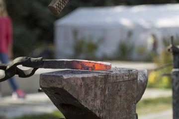 forge, anvil, forging