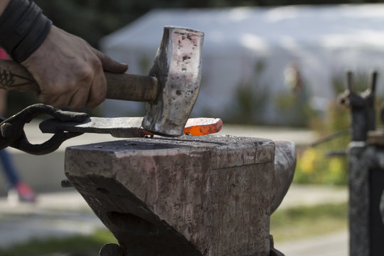 forge, anvil, forging