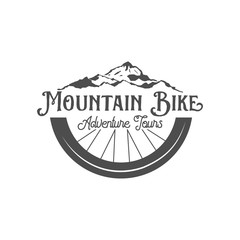 mountain bike badges, logo and labels